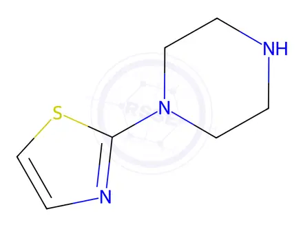Chemical structure of 1-(1,3-thiazol-2-yl)piperazine dihydrochloride
