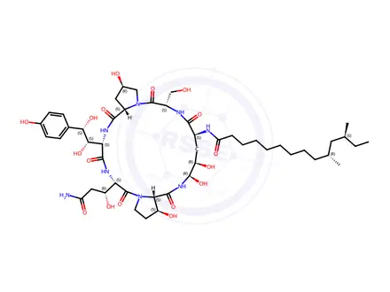 Chemical structure of Caspofungin Acetate Impurity 24