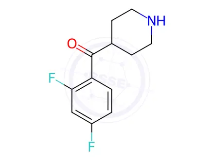 Chemical structure of Risperidone Impurity 4 HCl