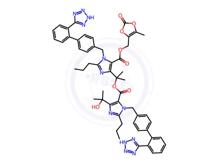 Chemical structure of Olmesartan Medoxomil Impurity 17