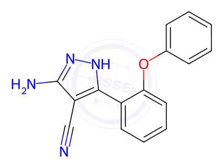 Chemical structure of Ibrutinib Impurity 18
