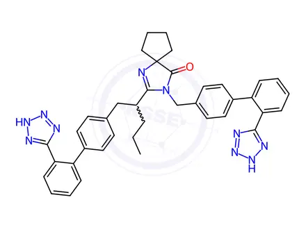 Chemical structure of Irbesartan Impurity 8