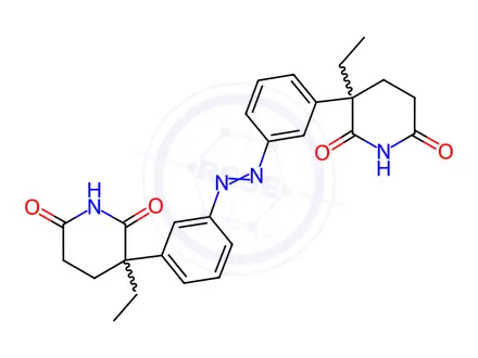 Chemical structure of Aminoglutethimide impurity D(Secondary Standards traceble to EP)