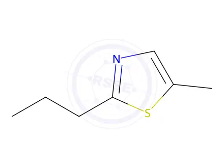 Chemical structure of Thiazole, 5-methyl-2-propyl-