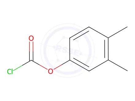 Chemical structure of 3,4-xylyl chloroformate