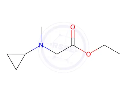 Chemical structure of Glycine, N-cyclopropyl-N-methyl-, ethyl ester (9CI)