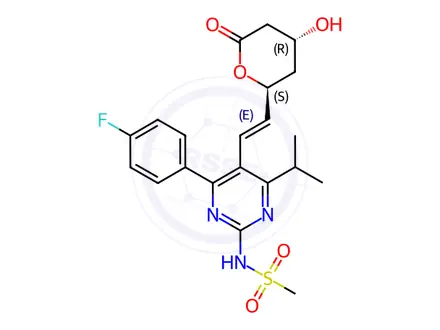 Chemical structure of Rosuvastatin Impurity 38