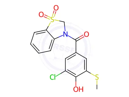 Chemical structure of Dotinurad Impurity 26