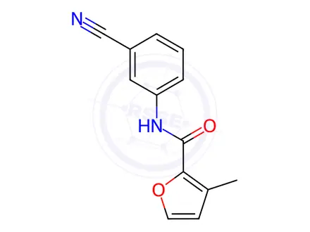 Chemical structure of n-(3-Cyanophenyl)-3-methylfuran-2-carboxamide