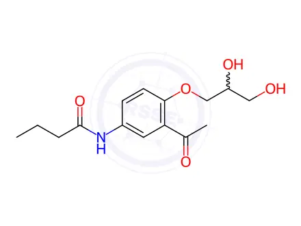 Chemical structure of Acebutolol EP Impurity F