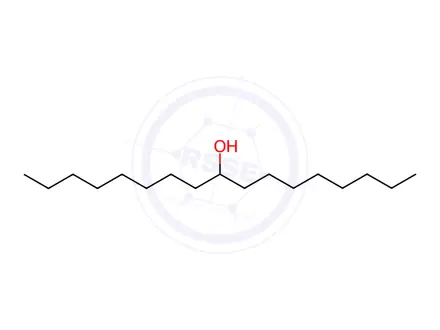 Chemical structure of 9-octadecanol