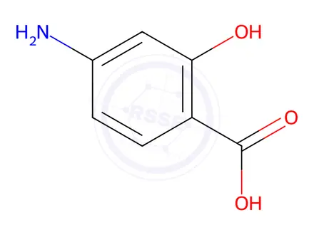Chemical structure of Mesalazine EP Impurity E