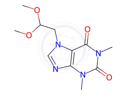 Chemical structure of Doxofylline Impurity 12