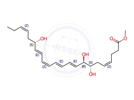 Chemical structure of Eicosapentaenoic Acid Impurity 120