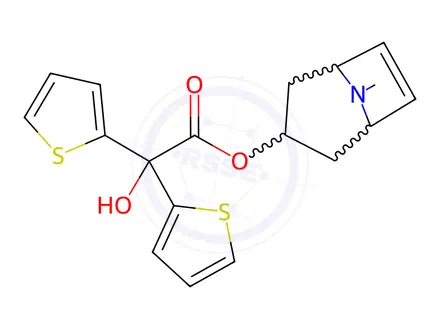 Chemical structure of Tiotropium Bromide Impurity 20