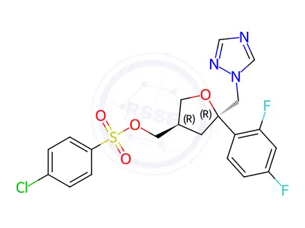 Chemical structure of Posaconazole Impurity 125