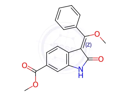 Chemical structure of Nintedanib Impurity 51