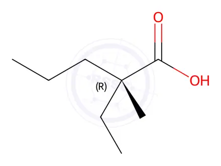 Chemical structure of Valproate Sodium Impurity 12