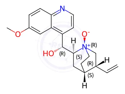 Chemical structure of Quinine N-Oxide