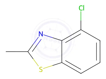 Chemical structure of 4-Chloro-2-methylbenzo[d]thiazole