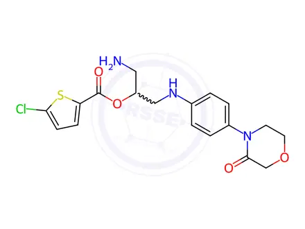 Chemical structure of Rivaroxaban Impurity 24