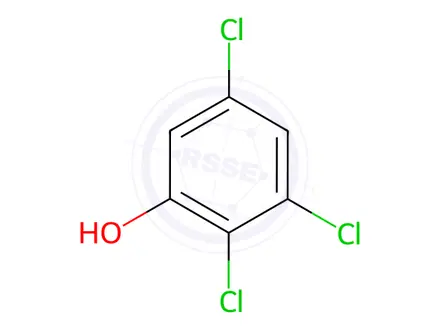 Chemical structure of 2,3,5-Trichlorophenol