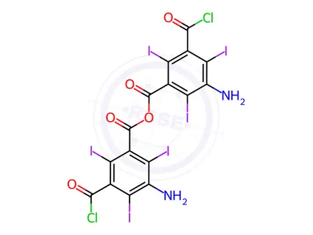 Chemical structure of Iopromide Impurity 37