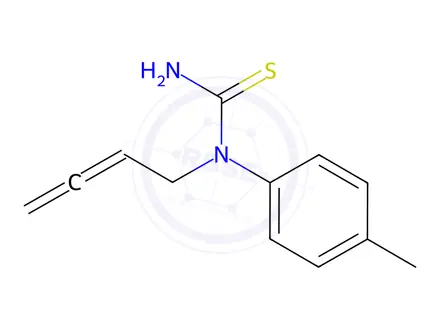 Chemical structure of Thiourea, N-2,3-butadienyl-N-(4-methylphenyl)-(9CI)