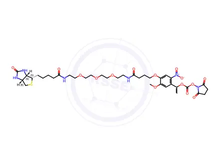 Chemical structure of PC Biotin-PEG3-NHS ester
