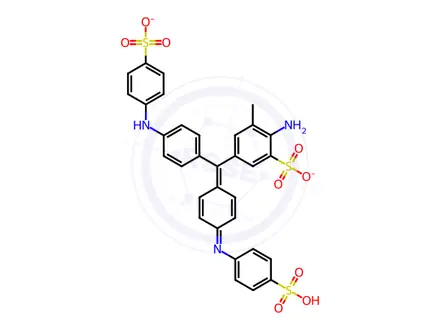 Chemical structure of Aniline Blue W/S certified