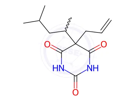 Chemical structure of Secobarbital Impurity 3