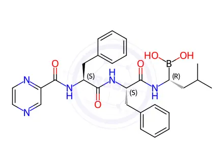 Chemical structure of Bortezomib Impurity O