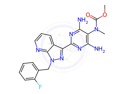 Chemical structure of Riociguat-d3
