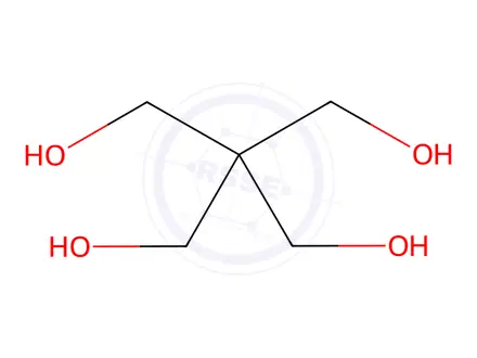 Chemical structure of Urea, polymer with 2,2-bis(hydroxymethyl)-1,3-propanediol, formaldehyde and methanol