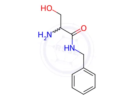 Chemical structure of Lacosamide EP Impurity E