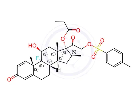 Chemical structure of Betamethasone Dipropionate Impurity 11