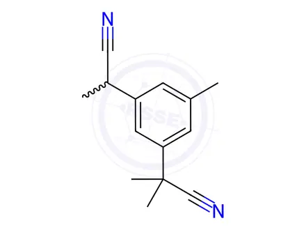 Chemical structure of Anastrozole Impurity 24