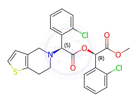 Chemical structure of Clopidogrel EP Impurity D