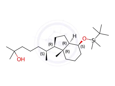 Chemical structure of Eldecalcitol Impurity 32