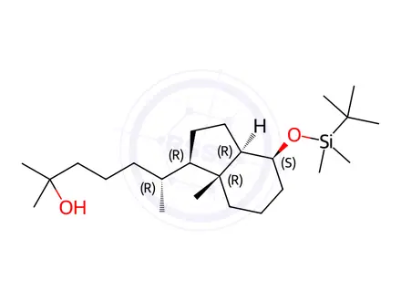 Chemical structure of Eldecalcitol Impurity 28