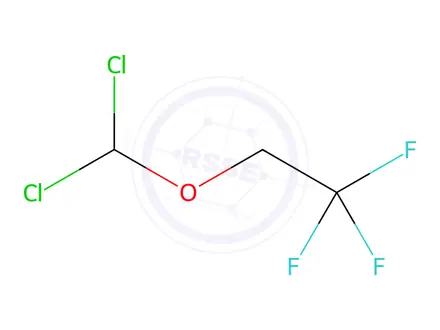 Chemical structure of Isoflurane Impurity 11