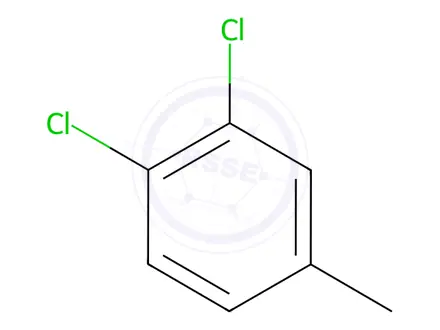 Chemical structure of 3,4-Dichlorotoluene
