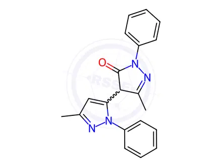 Chemical structure of Edaravone Impurity 43