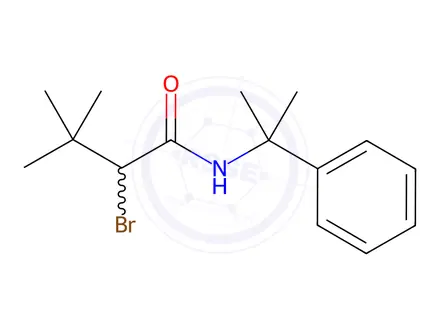 Chemical structure of Bromobutide