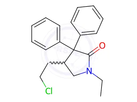 Chemical structure of Doxapram Hydrochloride Impurity 1 (Doxapram Hydrochloride EP Impurity A)