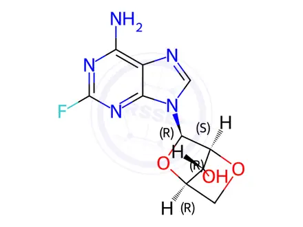 Chemical structure of Fludarabine EP Impurity H