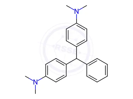 Chemical structure of Leucomalachite green