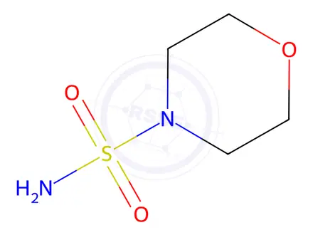 Chemical structure of morpholine-4-sulfonamide