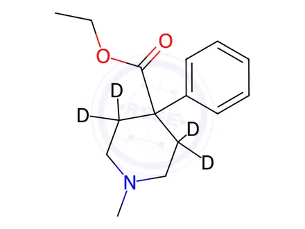 Chemical structure of Meperidine Impurity 1