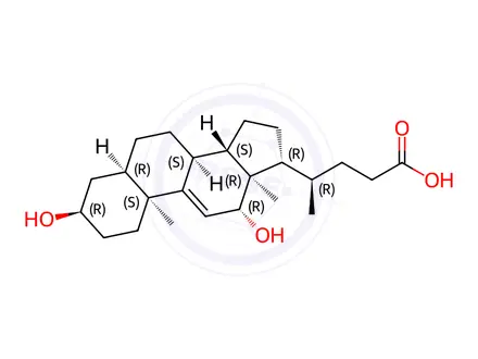 Chemical structure of Deoxycholic Acid Impurity 9